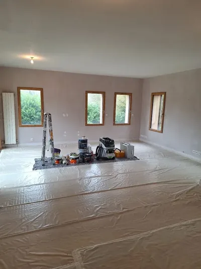Protection de chantier JS Ambiance Peinture Targon