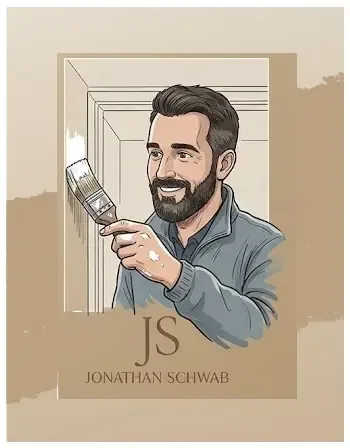 Portrait de Jonathan Schwab, artisan peintre à Bordeaux et sur le Bassin d'Arcachon