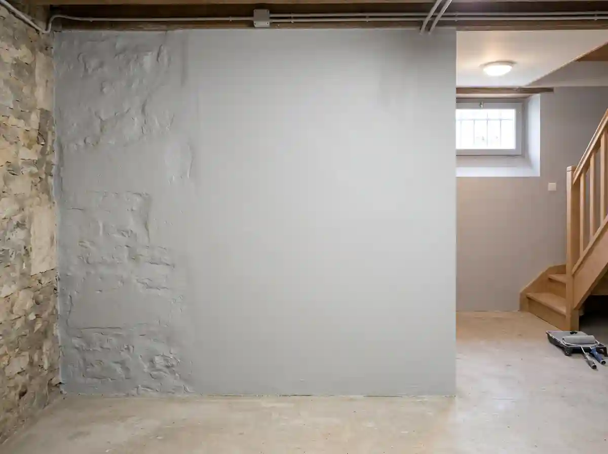 Remise en état murs après traitement humidité à Pessac — JS Ambiance Peinture